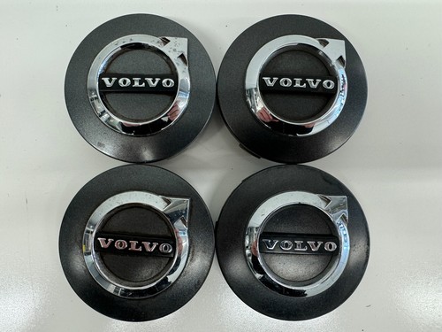 Volvo silver center - cap, set